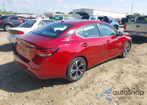 2021 Nissan Sentra Sv Xtronic Cvt z USA, uszkodzony, nr VIN 3N1AB8CV6MY319762